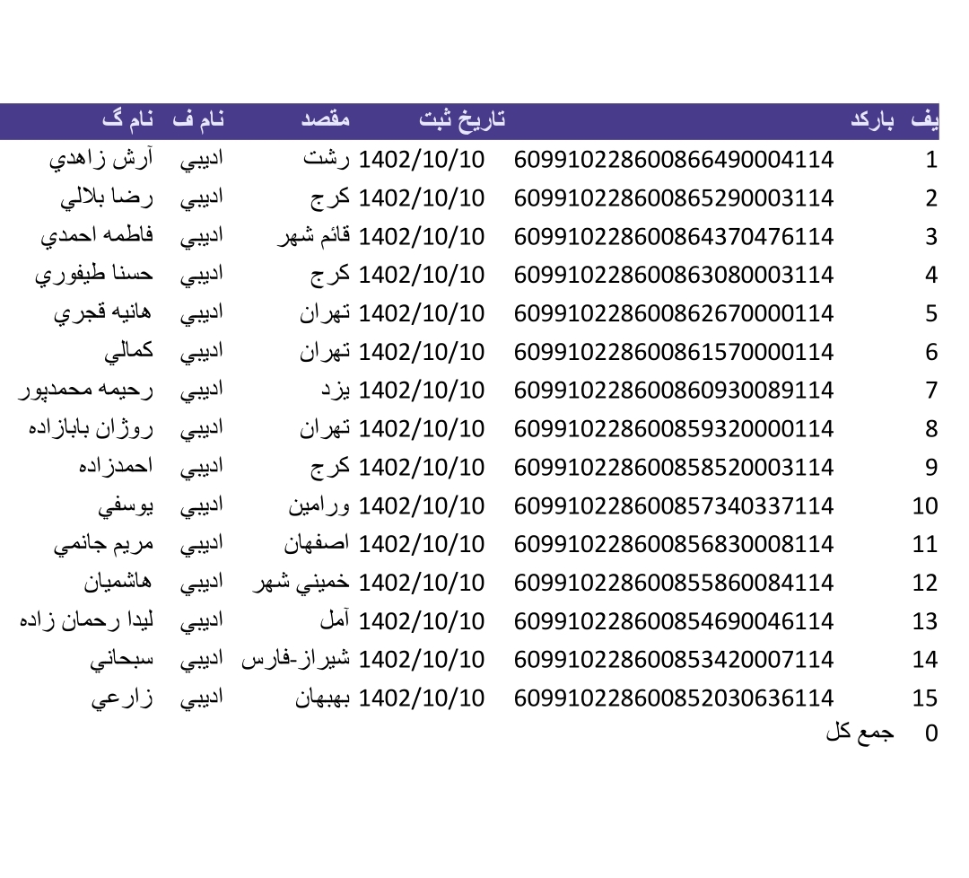 ارسال ده دی
