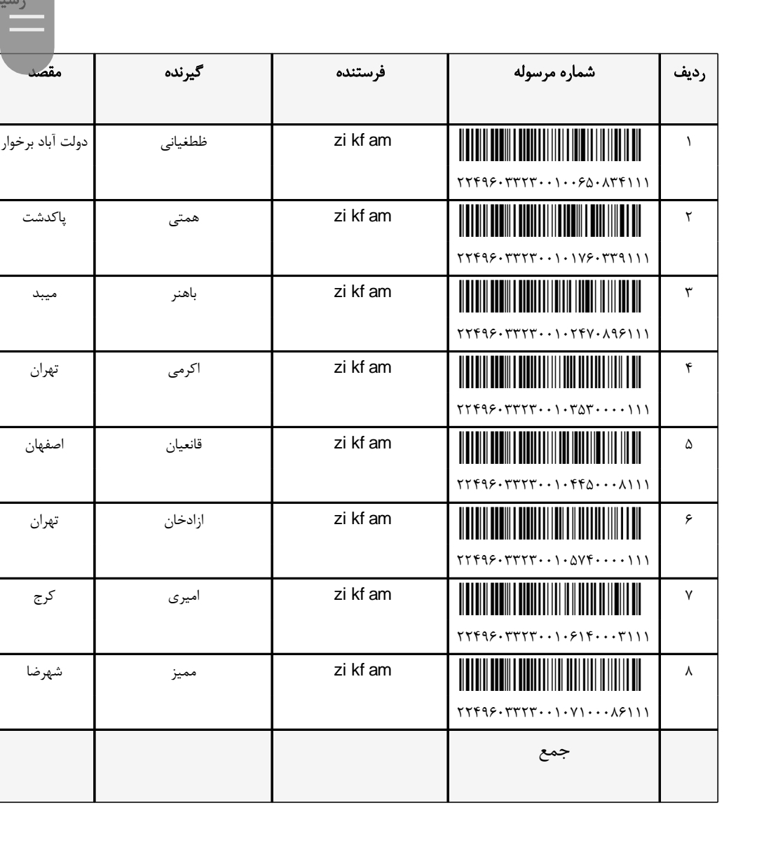 کد رهگیری 14بهمن