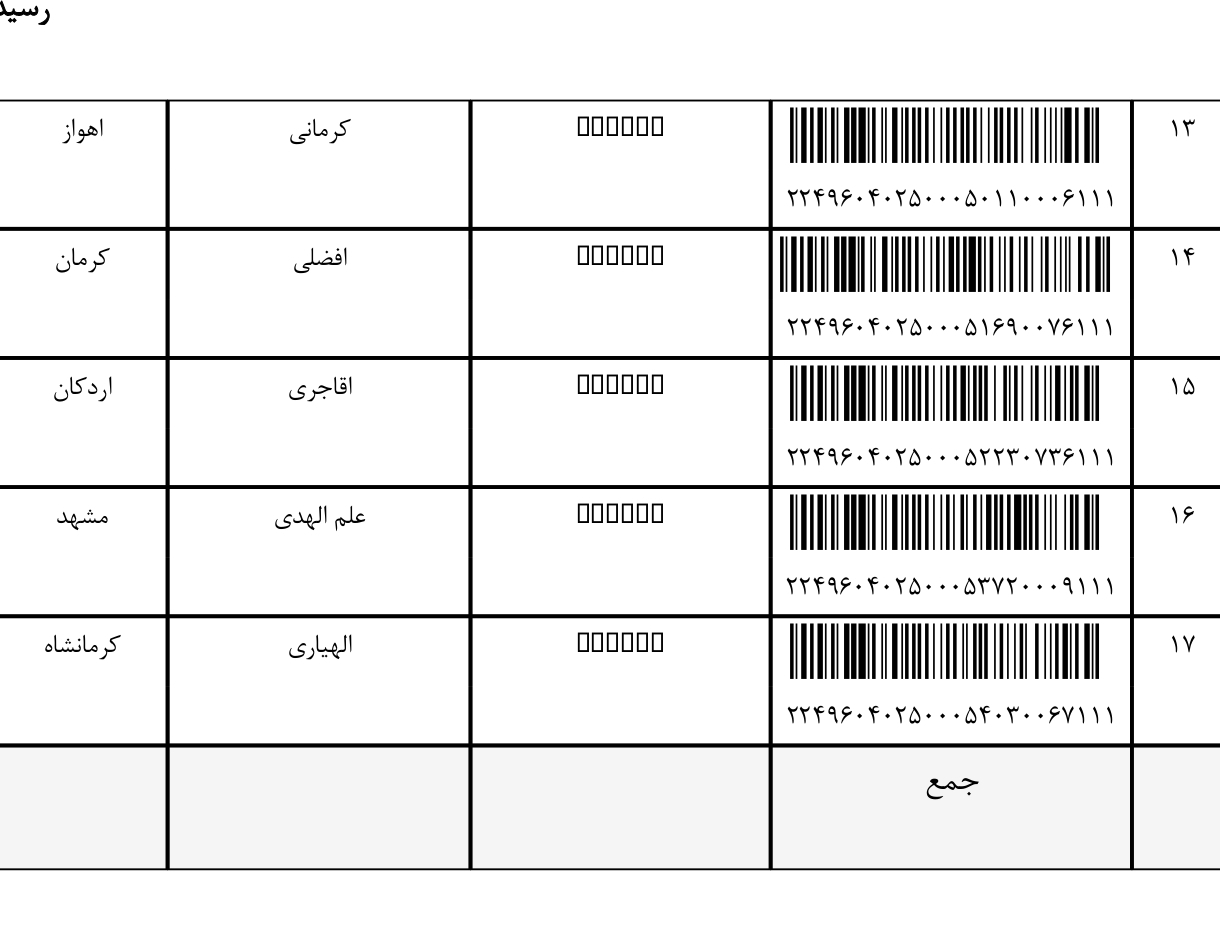 کد رهگیری ۲۳تا ۲۵ قسمت دوم